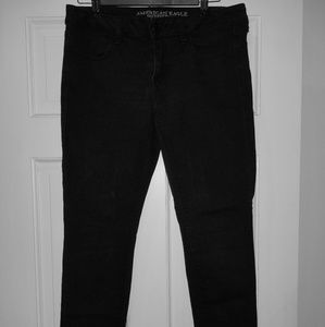 AE black jeggings